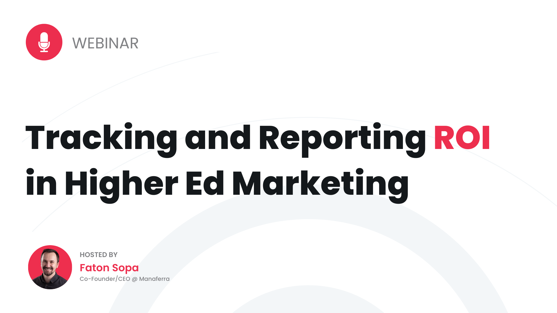 Tracking and Reporting ROI in Higher Ed Marketing