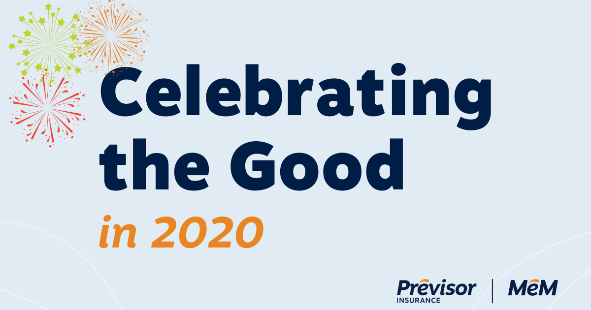Celebrating the Good in 2020 graphic